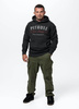 Bluza PIT BULL WASHED STRENGTH & RESPECT dark graphite kaptur