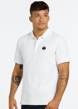 POLO PIT BULL PIQUE ROCKEY białe