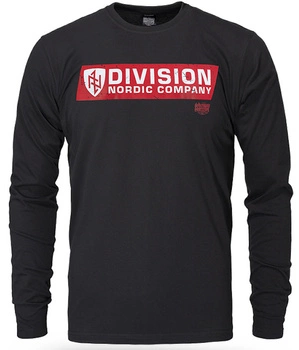Longsleeve DOBERMANS DIVISION SHIELD LS370 czarny