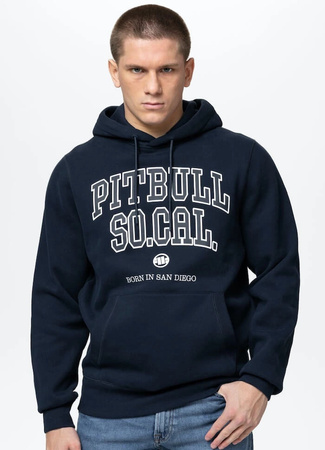 Bluza PIT BULL SO CAL granatowa kaptur