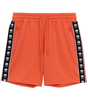 Spodenki PIT BULL Tricot Terry TAPE NUGGET bright salmon