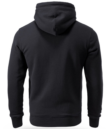 Bluza DOBERMANS NEVER FORGETS BK379 kaptur czarna