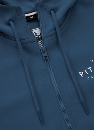 Bluza PIT BULL SAMPSON petrol blue rozpinana 