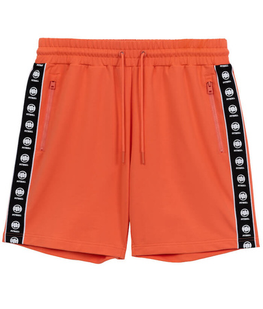 Spodenki PIT BULL Tricot Terry TAPE NUGGET bright salmon