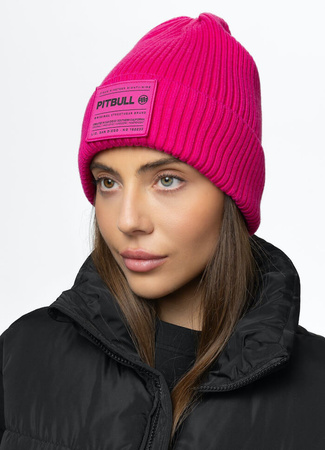 Czapka zimowa PIT BULL DOCK różowa (candy pink)
