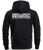 Bluza DOBERMANS DIVISION PATCH BZ392 czarna rozpinana czarna