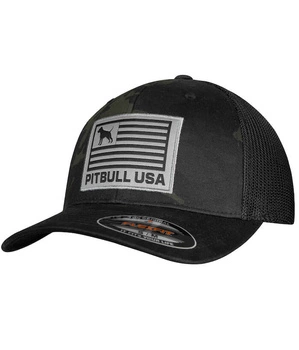 Czapka PIT BULL FULL CAP USA czarna
