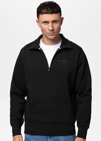 Bluza PIT BULL SAMPSON HALF ZIP czarna 