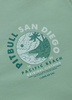 Bluza PIT BULL Tricot Terry PLANET SURF light mint rozpinana