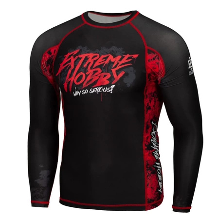 Longsleeve rashguard EXTREME HOBBY WHY SO SERIOUS czarny