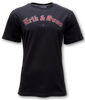 T-shirt ERIK & SONS VIKING czarny