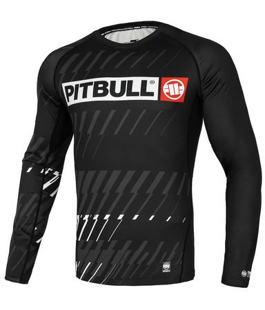 Longsleeve Rashguard PIT BULL STREET DOG czarny