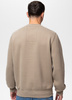Bluza PIT BULL SMALL LOGO beżowa (pale sand) prosta
