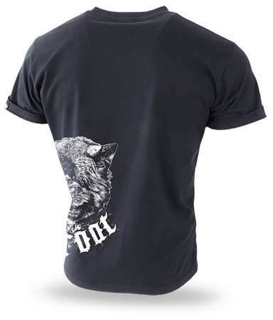 T-shirt DOBERMANS WOLF THROAT TS85 czarny