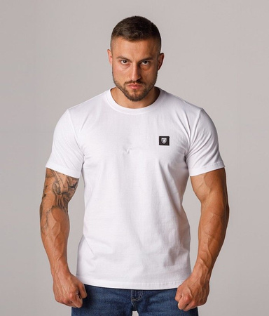 T-shirt PGWEAR LOGO QUAD biały