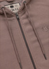 Bluza PIT BULL WASHED LANCASTER 2  washed burgundy rozpinana 