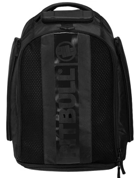 Duży plecak / torba treningowa PIT BULL HILLTOP SPORT czarno-czarny