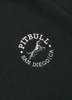 Bluza PIT BULL SAN DIEGO CA dark green kaptur