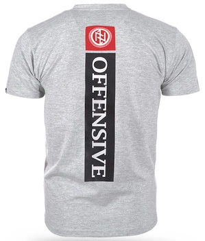 T-shirt DOBERMANS OFFENSIVE SPORT TS367 szary