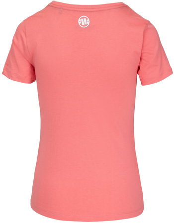 T-shirt damski PIT BULL SD WMN koralowy 