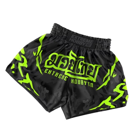 Spodenki Muay Thai Męskie Black Panther