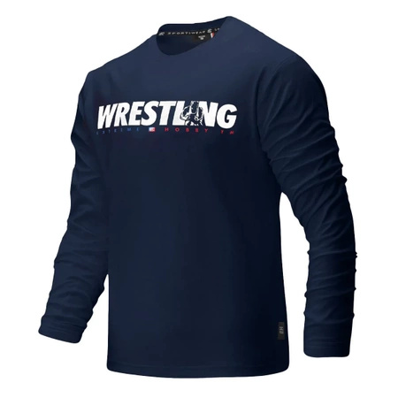 Longsleeve EXTREME HOBBY BOLD WRESTLING granatowy