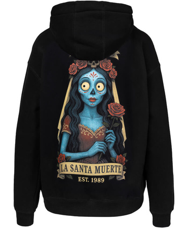 Damska bluza PIT BULL LA SANTA MUERTE WMN czarna kaptur