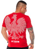 T-shirt OCTAGON LOGO POLSKA czerwony