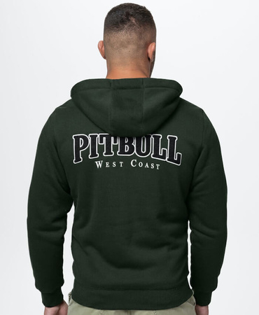 Bluza/kożuch PIT BULL RUFFIN DETROIT dark green rozpinana