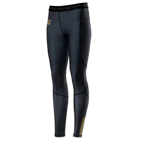Legginsy Sportowe EXTREME HOBBY Damskie ACTIVE czarne