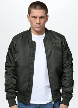 Kurtka PIT BULL HACKET WASHED BOMBER dark green