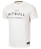 T-shirt PIT BULL Garment Washed USA CAL biały