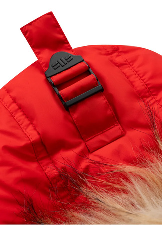 Kurtka parka PIT BULL KINGSTON II pomarańczowa (flame red)