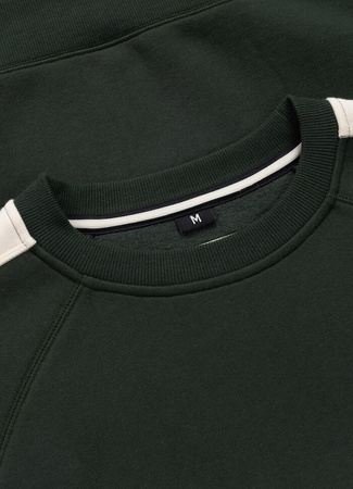 Bluza PIT BULL SAN DIEGO CA dark green prosta