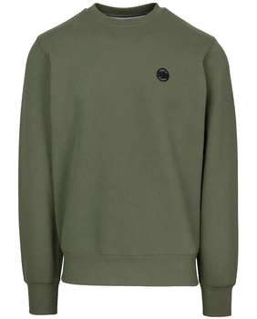 Bluza PIT BULL SMALL LOGO oliwkowa (olive) prosta