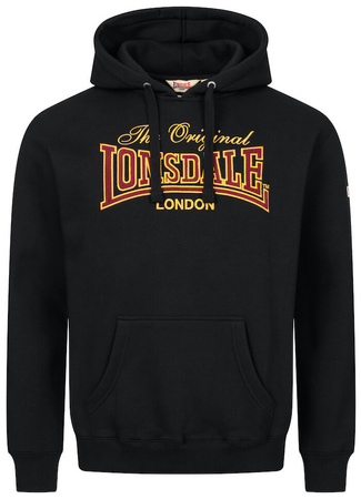 Bluza LONSDALE PRESTOLEE czarna kaptur
