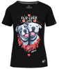 T-shirt damski PIT BULL  FUR EVER LOVE WMN czarny