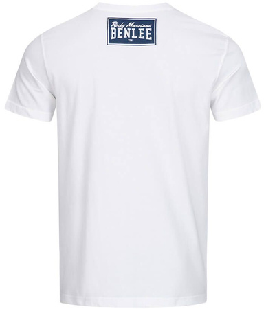 T-shirt BENLEE LOGO biały