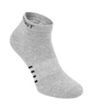 Krótkie skarpetki PIT BULL LOWANKLE THIN szare - 3 pary