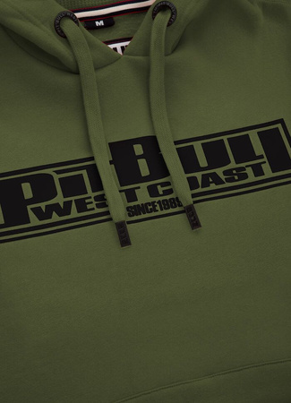 Bluza PIT BULL CLASSIC BOXING 21 oliwkowa kaptur