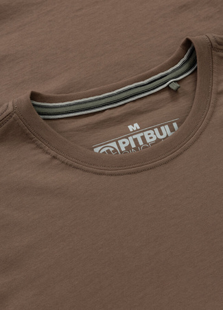 T-shirt PIT BULL TROUBLEMAKER dark brown