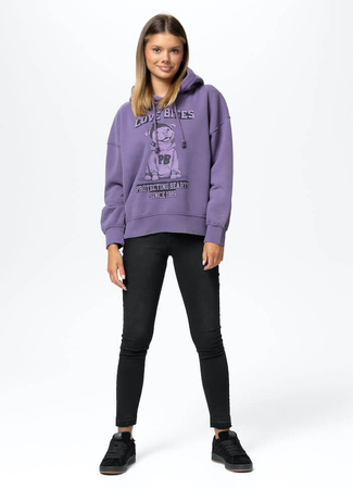 Damska bluza PIT BULL Washed LOVIA LOVE BITES WMN dusty grape