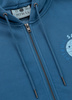 Bluza PIT BULL WASHED PLANET SURF shade blue rozpinana