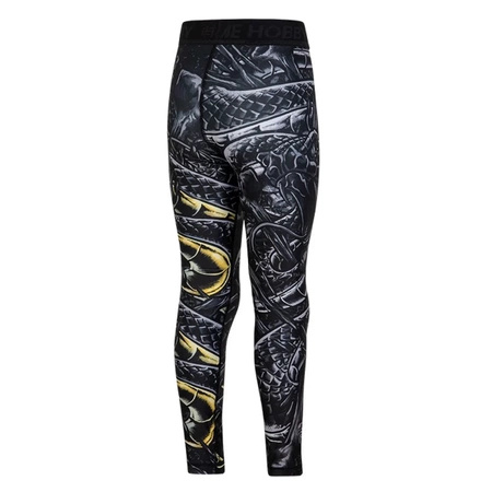 Legginsy kids EXTREME HOBBY BONE CRUSHER czarny