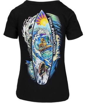 T-shirt damski PIT BULL CAMINO WMN czarny