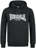 Bluza LONSDALE WOLTERTON czarna kaptur