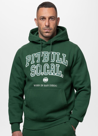 Bluza PIT BULL SO CAL hunter green kaptur