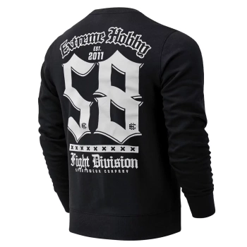 Bluza EXTREME HOBBY 58 DIVISION prosta czarna