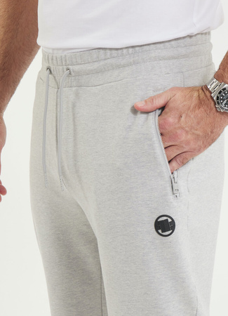 Spodnie sportowe PIT BULL Tricot Terry NUGGET szare