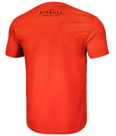 T-shirt PIT BULL  FUJI flame red